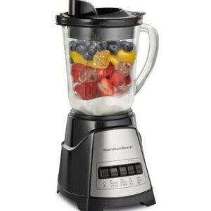 EUC Hamilton Beach Power Elite Wave Action Blender - Black (58148A)